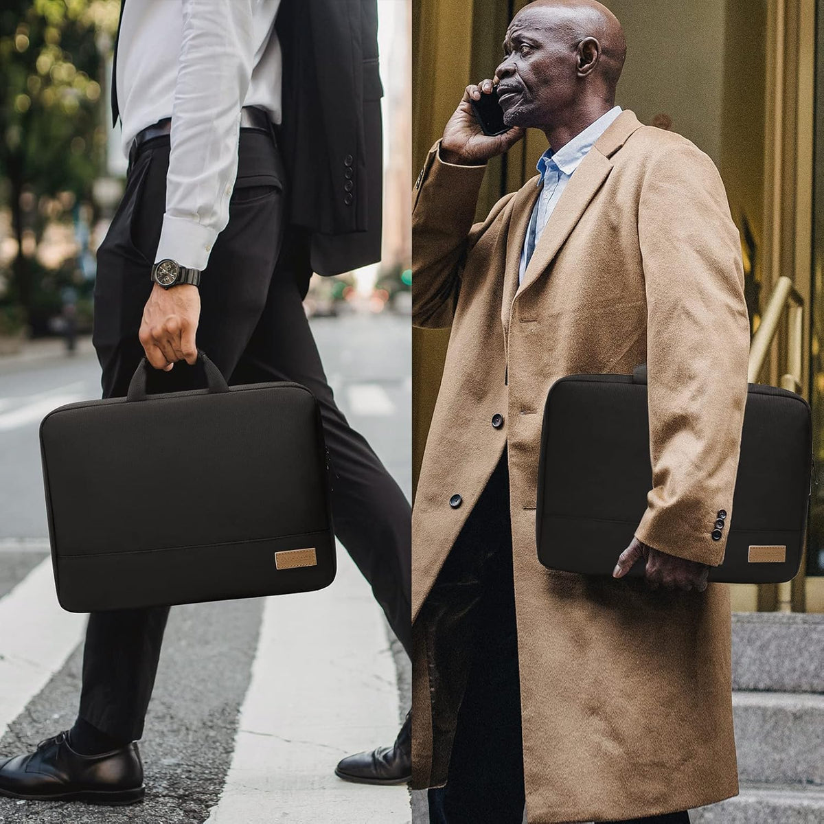 bagasin Laptop Sleeve Case, 15 15.6 16 inch TSA Laptop Sleeve Water Resistant with 4-Layer Protection