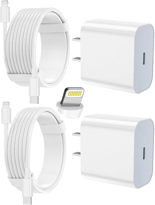 iPhone Charger Apple Charger, [Apple MFi Certified]2 Pack Apple Type C